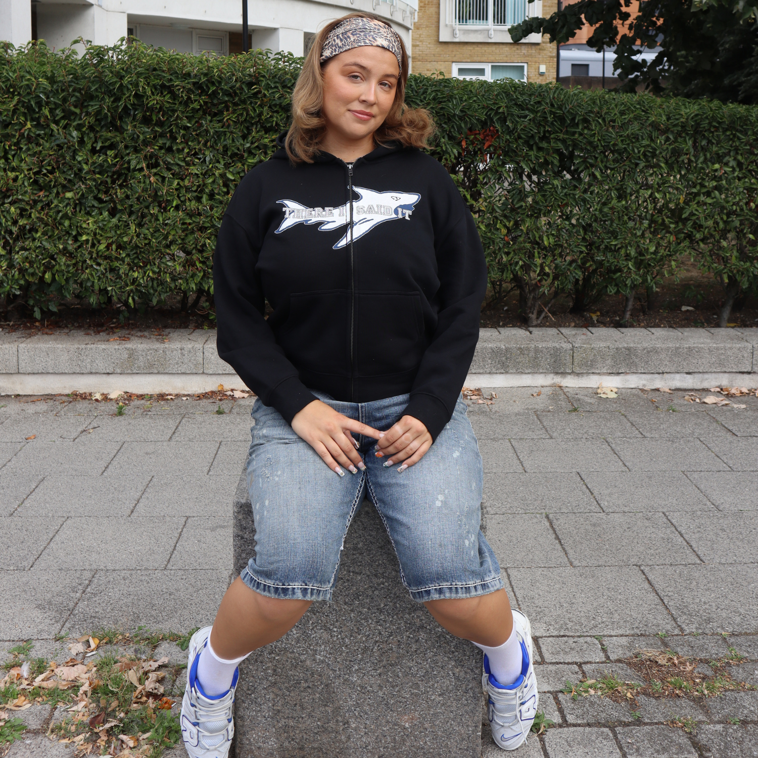 Caity Baser - Shark Hoodie