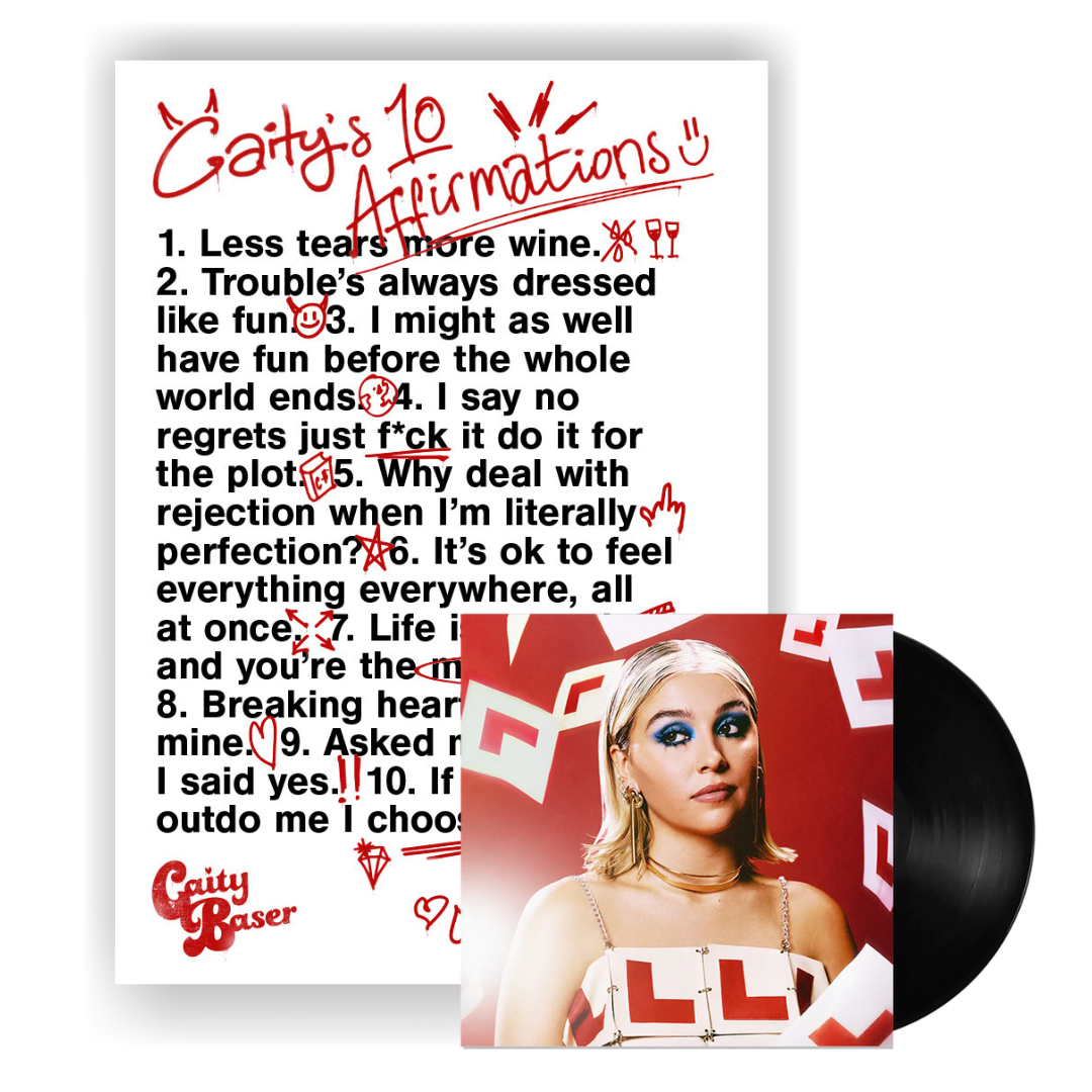 10 Affirmations – Limited Edition A2 Poster & Vinyl Bundle