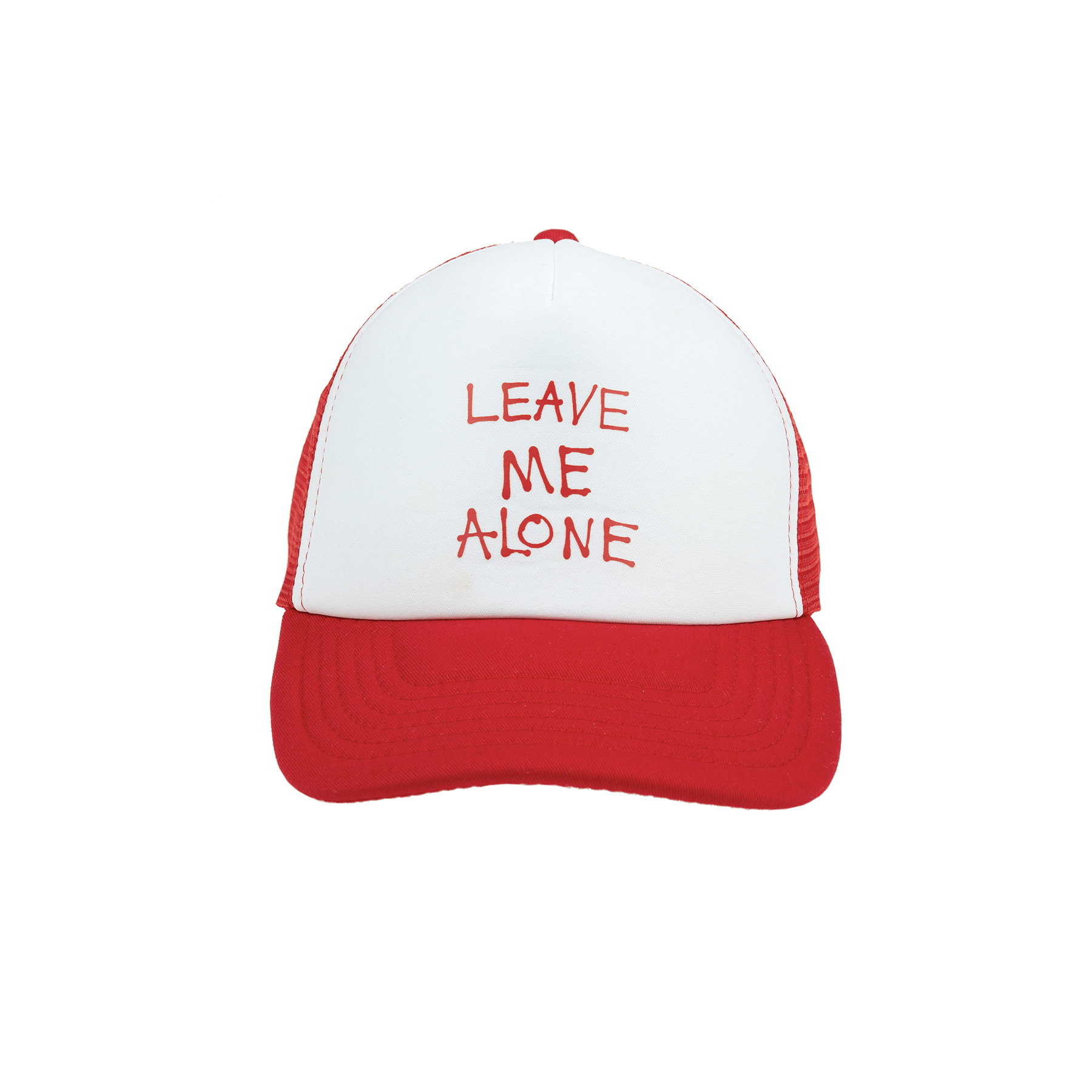 Caity Baser - Leave Me Alone Red Trucker Cap
