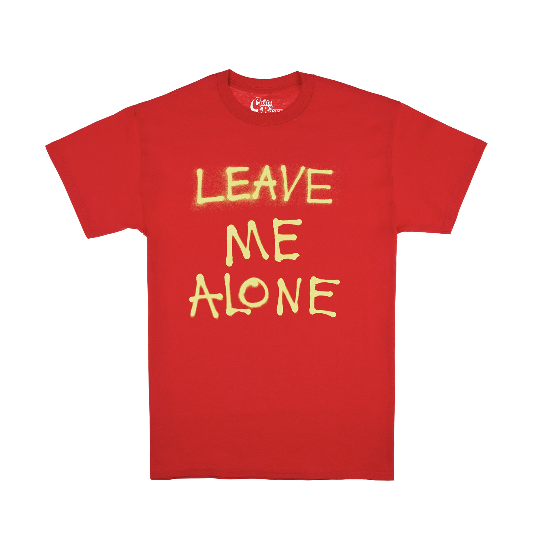 Caity Baser - Leave Me Alone Red T-Shirt