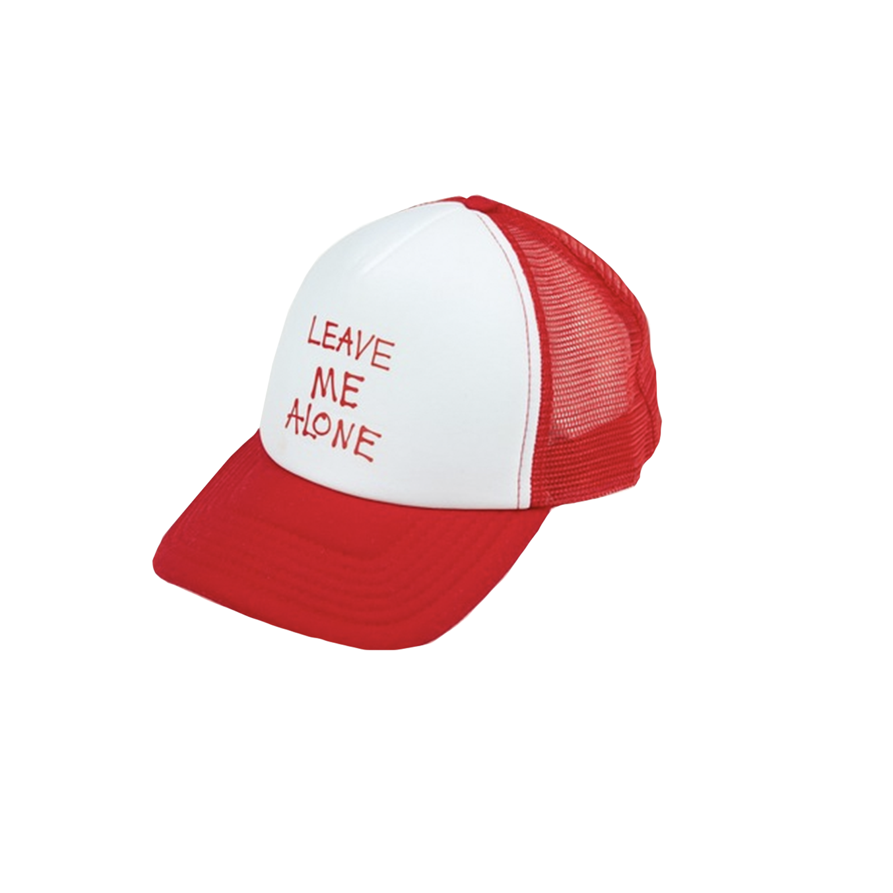 Caity Baser - Leave Me Alone Red Trucker Cap